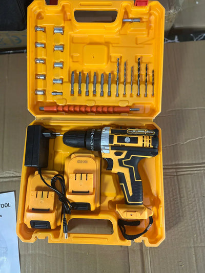 36V Dewalt drill machine and screw driver wath Double 2 battery