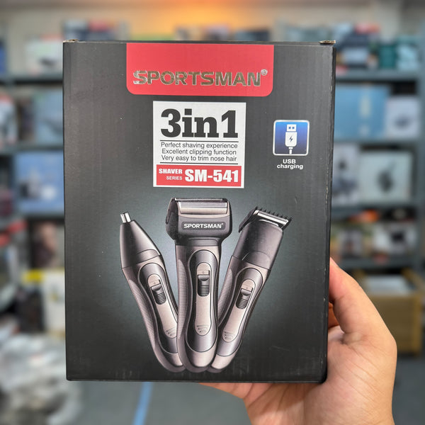 3-in-1 kit: shaver, clipper, trimmer | Lot | Original