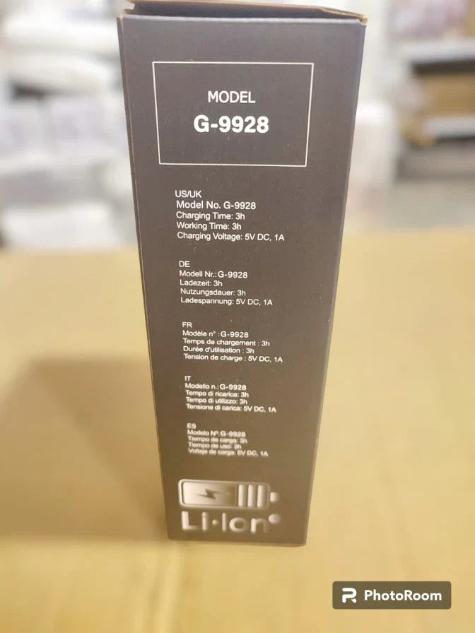 TOFULS Rechargeable Hair Grooming Clipper for Men 3Hr Timing