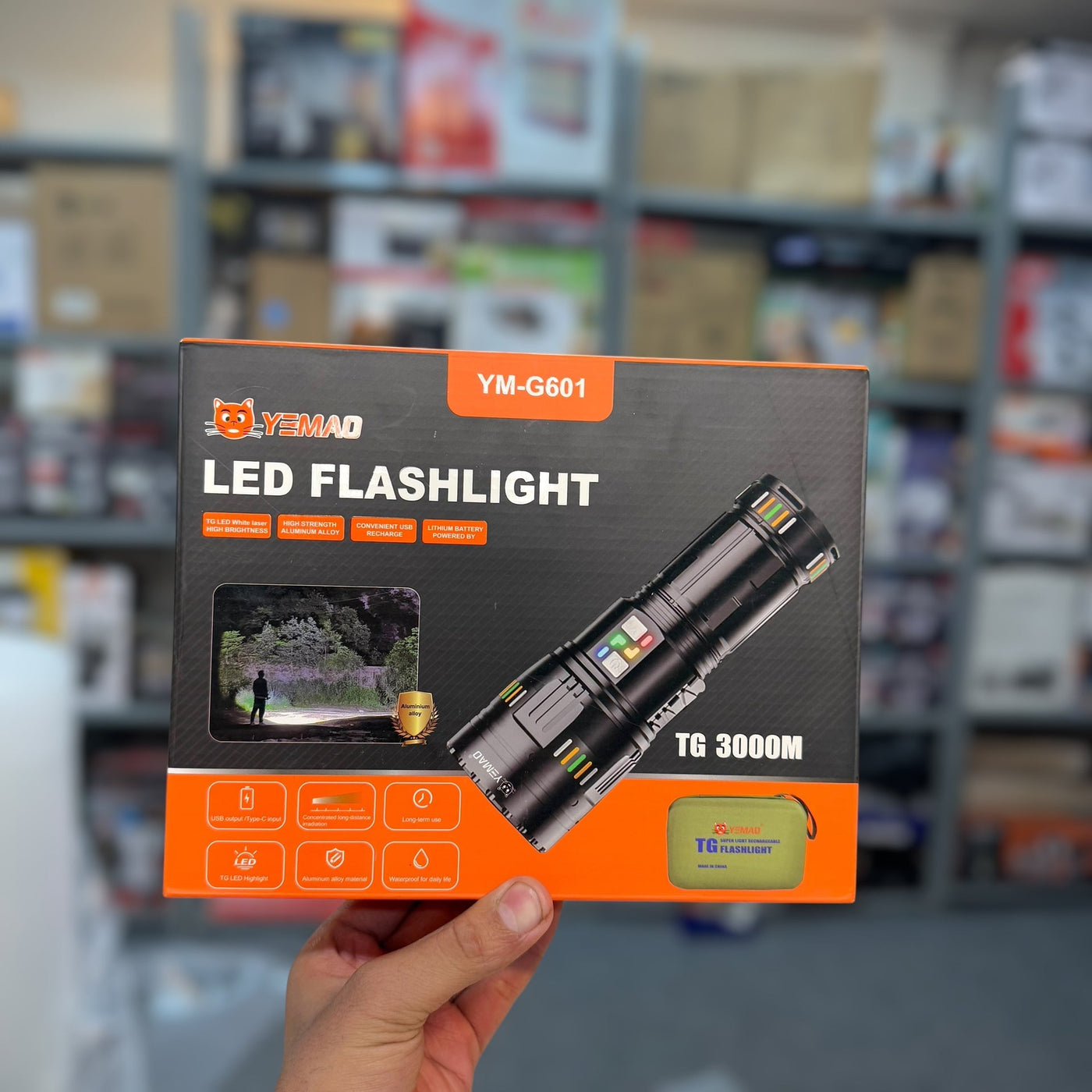 3KM LED Flashlights - Lot Imported | Yemao High Power LED Flashlight