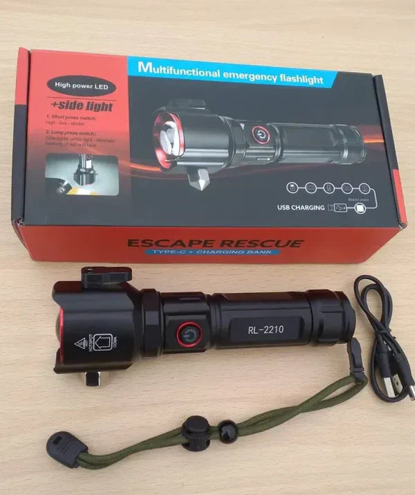 Laser LED Flashlight 1Km Range