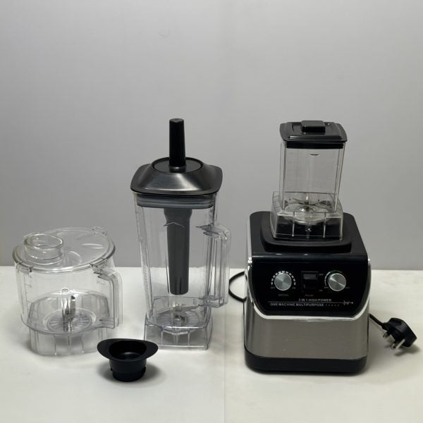 Your All-in-One Kitchen Hero – 3-in-1 Silver Crest  Blender, Chopper & Grinder