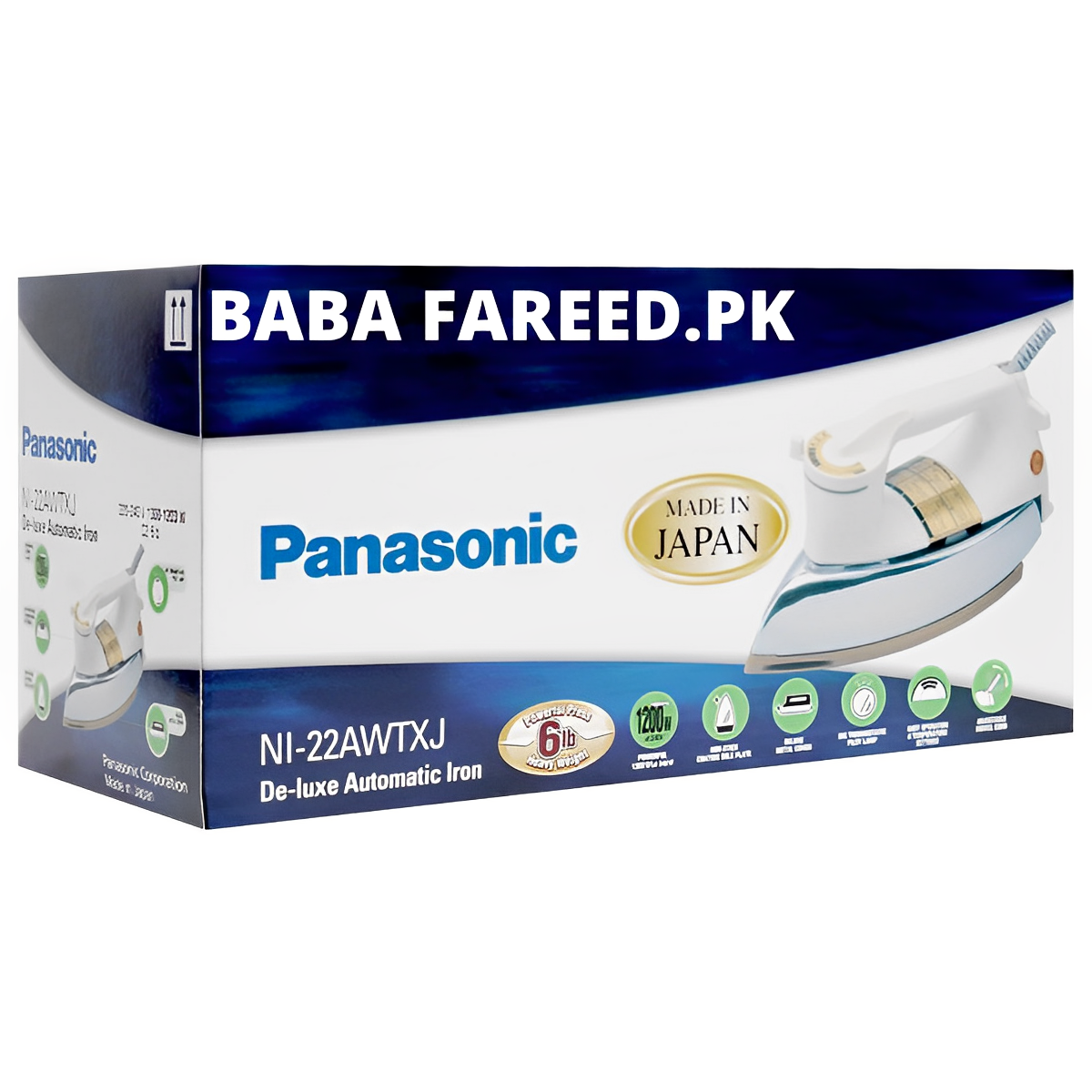 Original Dry Iron 1000W Duty Made in Japan