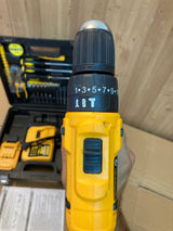 "DEWALT Style Cordless Drill with Set | Best for Home & Work!"