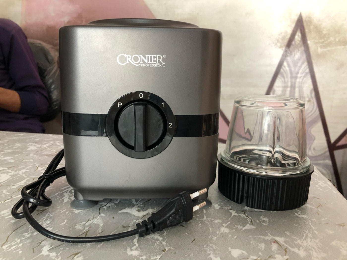 CRONIER Professional CR-1120 High-Performance Multi-Function Blender – 1500ml, 1200W | German Design