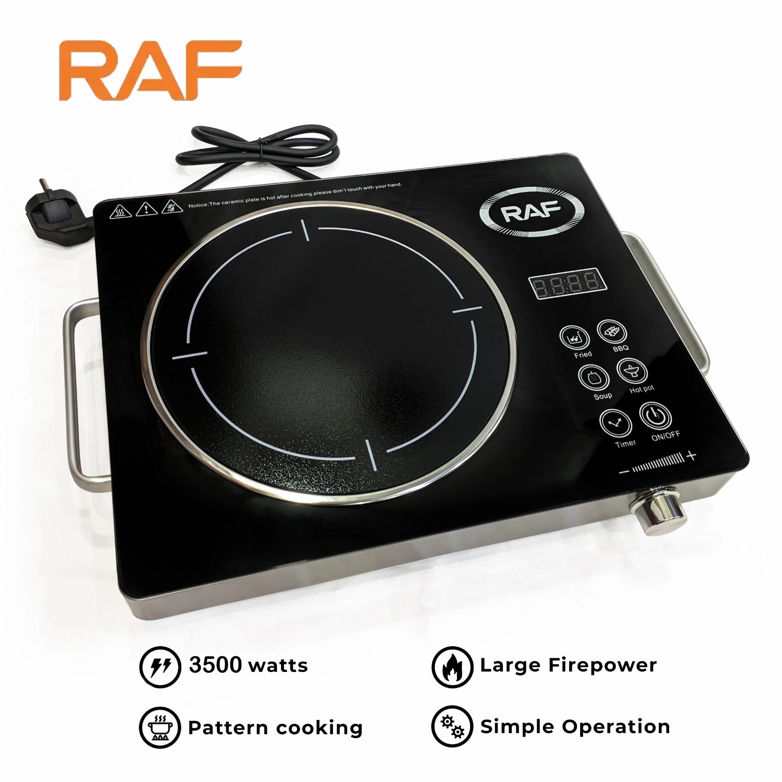 High-power 2200W Infrared Electric Cooker