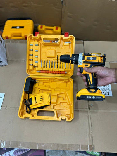 36V Dewalt drill machine and screw driver wath Double 2 battery