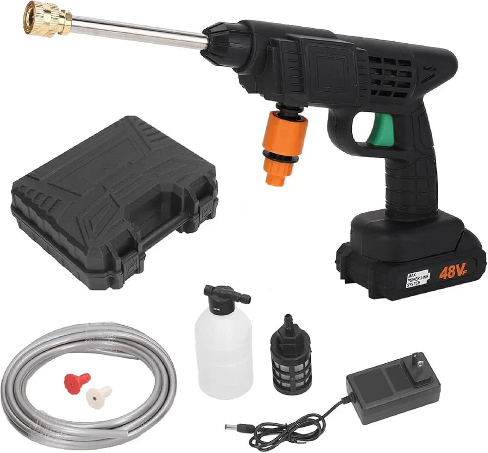 Rechargeable Car Washer With Double Batteries