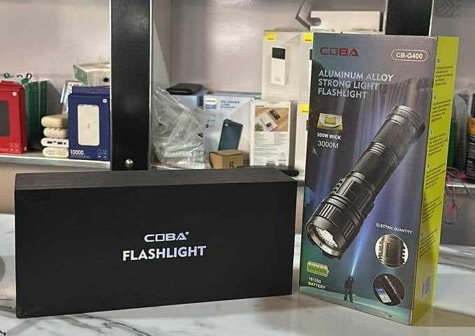 COBA Powerful Long Range Super Led Flashlight/Torch G400