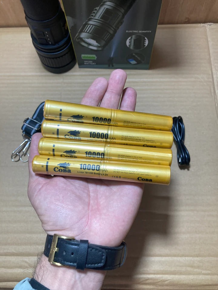 COBA Powerful Long Range Super Led Flashlight/Torch G400