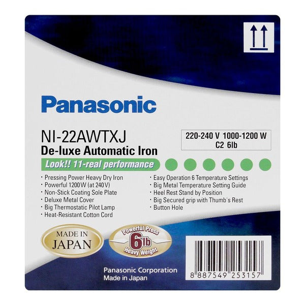 Original Dry Iron 1000W Duty Made in Japan