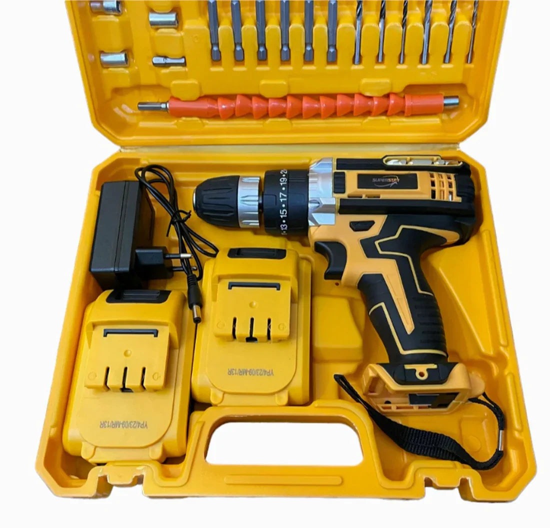 36V Dewalt drill machine and screw driver wath Double 2 battery